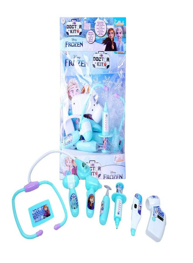 Kriiddaank Disney Frozen Theme Doctor Kit with Elsa & Anna Polybag, Medical Kit, Toy Set | Fun & Educational Toy for Kids | Safe, Engaging & Interactive Play - Image 1